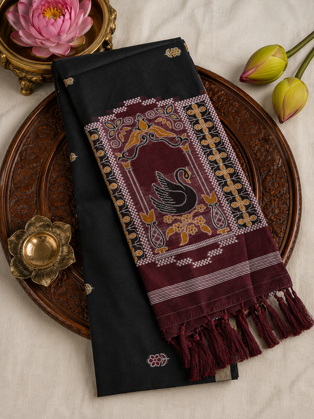 The Hamsa Heritage Drape