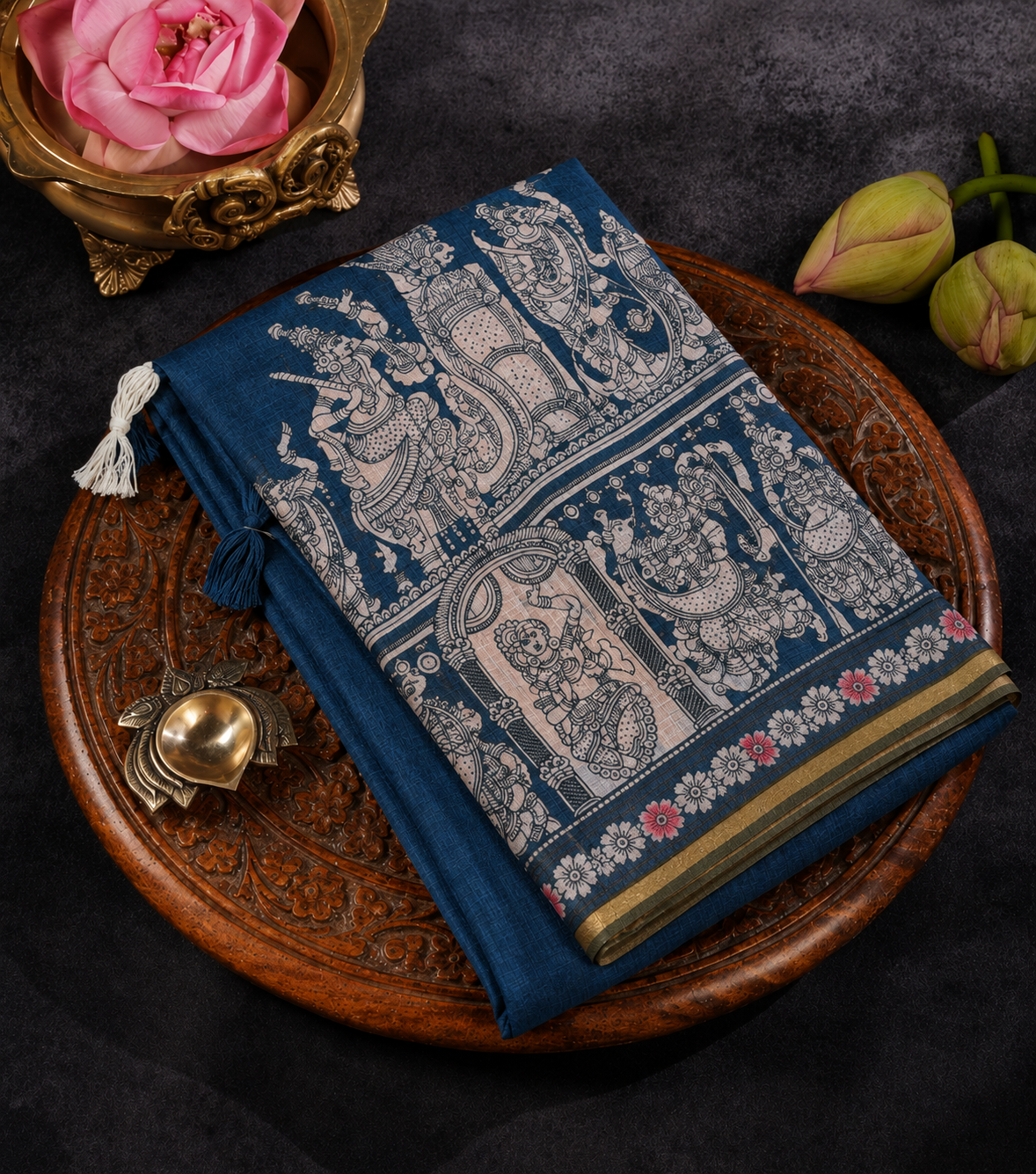 Cotton Silk Kalankari